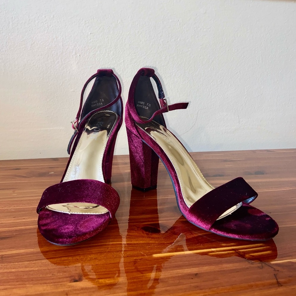 Maroon Heels